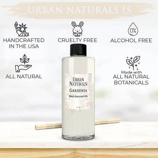 Gardenia 8oz Diffuser Refill Oil