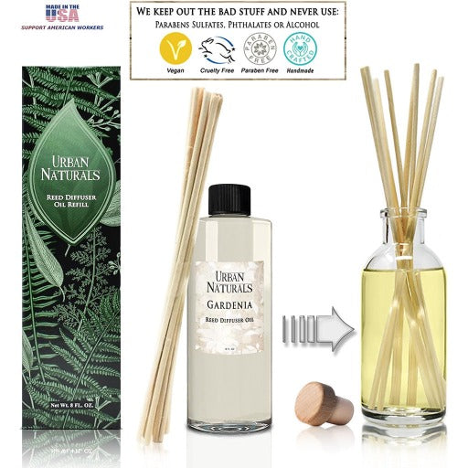 Gardenia 8oz Diffuser Refill Oil