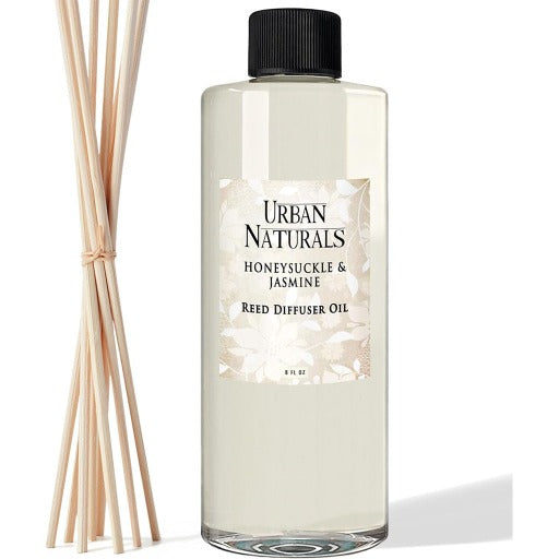 Honeysuckle Jasmine 8oz Diffuser Refill Oil - Urban Naturals