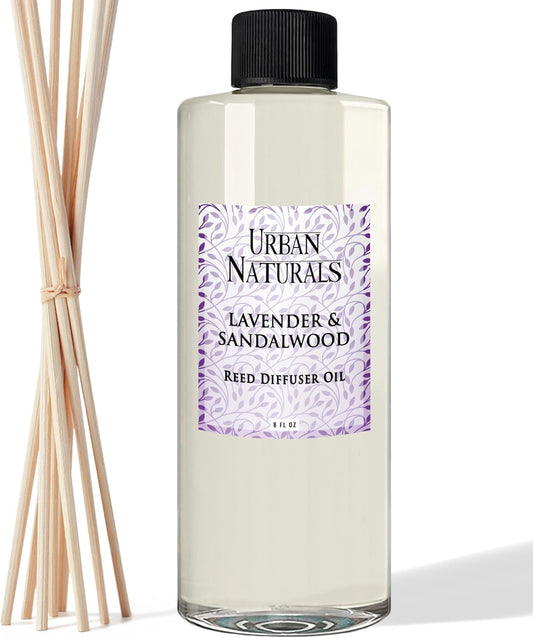 Lavender Sandalwood 8oz Diffuser Refill Oil - Urban Naturals