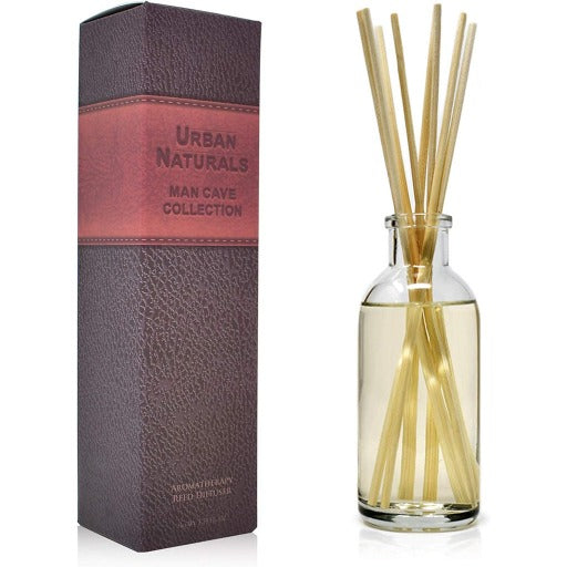 Leather Mahogany Reed Diffuser