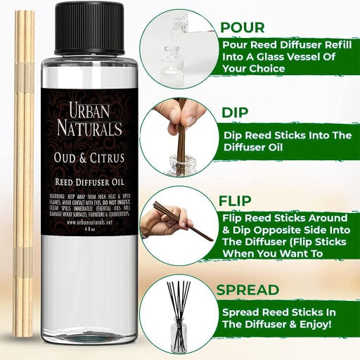 Oud Citrus Diffuser Refill Oil