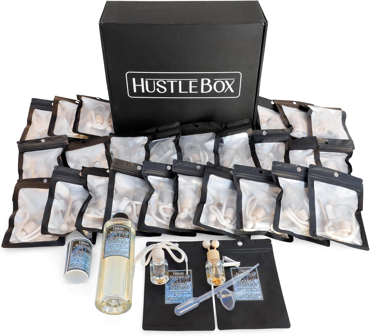 HUSTLE BOX Black Dice