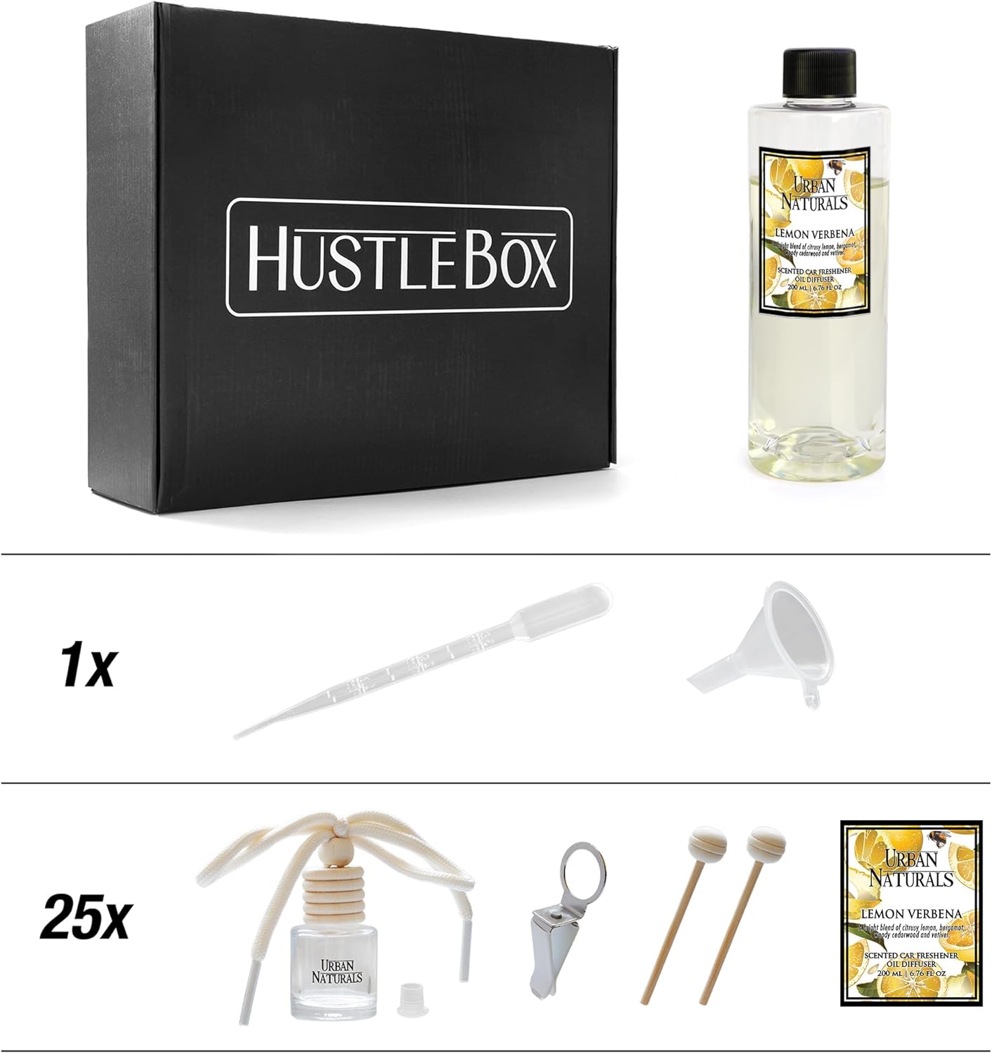 HUSTLE BOX Lemon Verbena