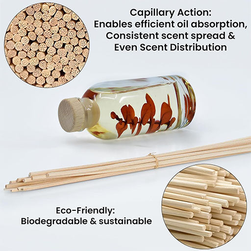 10 inch Natural Rattan Diffuser Reed Sticks 