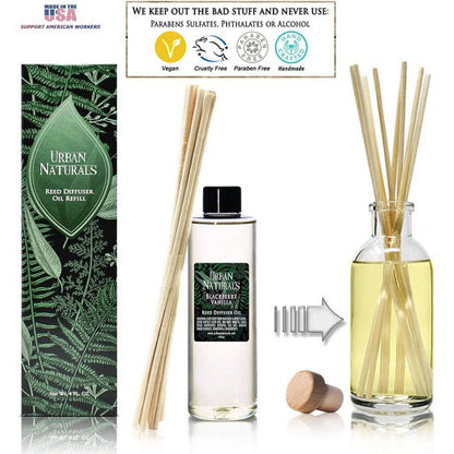 BlackBerry Vanilla Reed Diffuser Refil