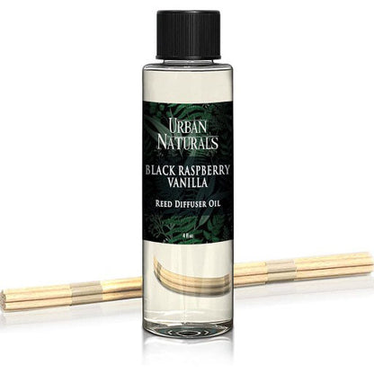 Black Raspberry Vanilla Essential Oil Reed Diffuser Refill - Urban Naturals