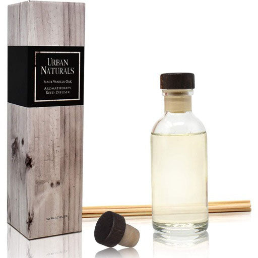 Black Vanilla Oak Scented Oil Reed Diffuser Refill