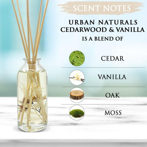 Cedarwood Vanilla Reed Diffuser