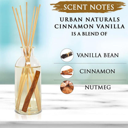 Cinnamon Vanilla Oil Reed Diffuser