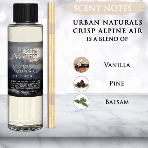 Crisp Alpine Air Reed Diffuser Refill