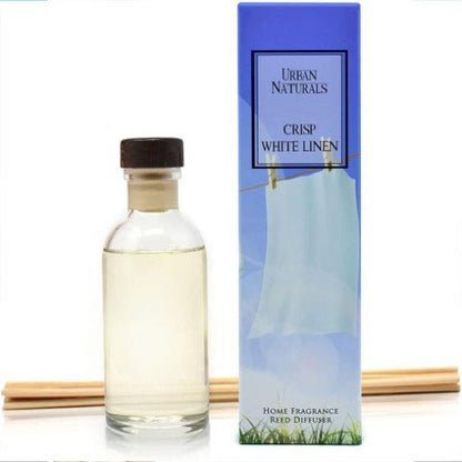 Crisp White Linen Reed Diffuser