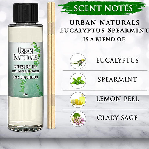 Eucalyptus Spearmint Diffuser Refill Oil (2 Pack)