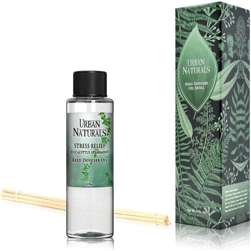 StressReliefEucalyptus Spearmint Reed Diffuser Oil Refil