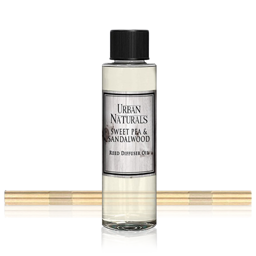 Sweet Pea and Sandalwood Diffuser Refill Oil - Urban Naturals