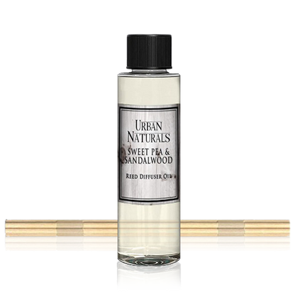 Sweet Pea and Sandalwood Diffuser Refill Oil - Urban Naturals