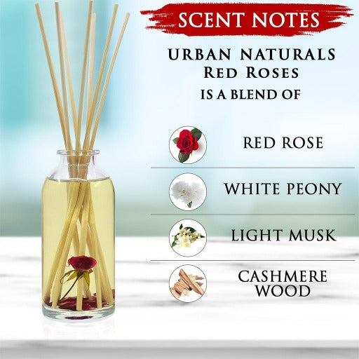 Red Roses Reed Diffuser