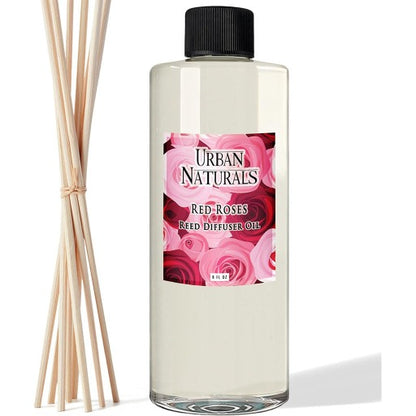 Red Roses 8oz Diffuser Refill Oil - Urban Naturals