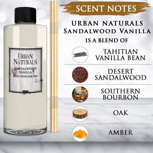 Sandalwood Vanilla Diffuser Refill Oil