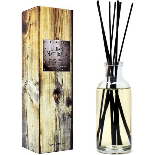 Sandalwood Vanilla Reed Diffuser - Urban Naturals