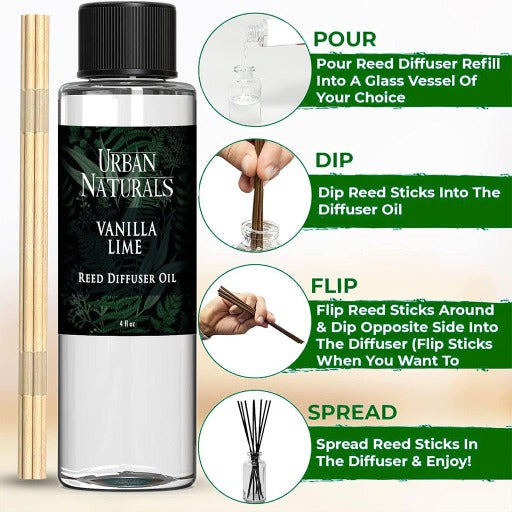 Vanilla Lime Diffuser Refill Oil