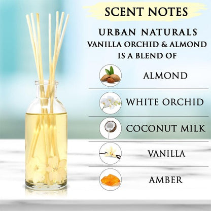 Vanilla Orchid Almond Reed Diffuser