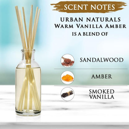 Warm Vanilla Amber Reed Diffuser