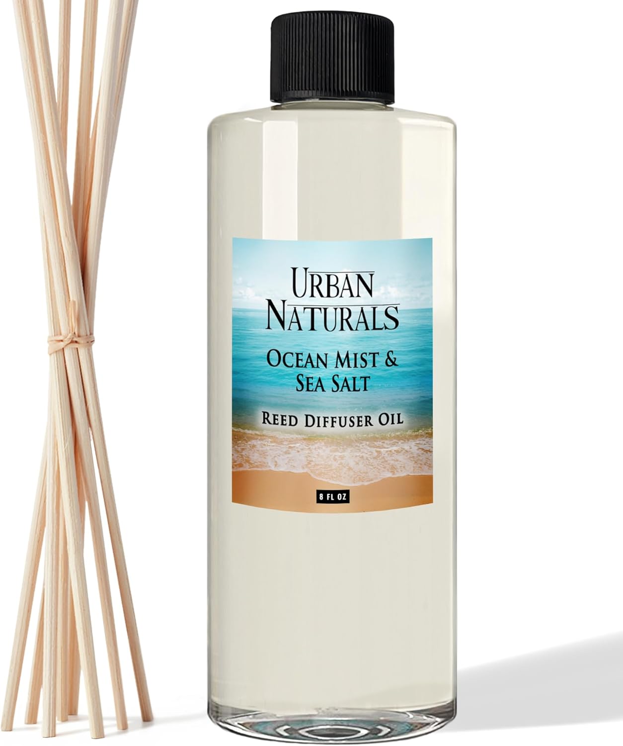 Sea Salt Java Refill Urban Naturals Ocean Mist & Sea Salt Reed Diffuser Refill Oil - 8 oz ...