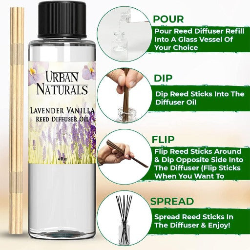 Lavender Vanilla Diffuser Refill Oil