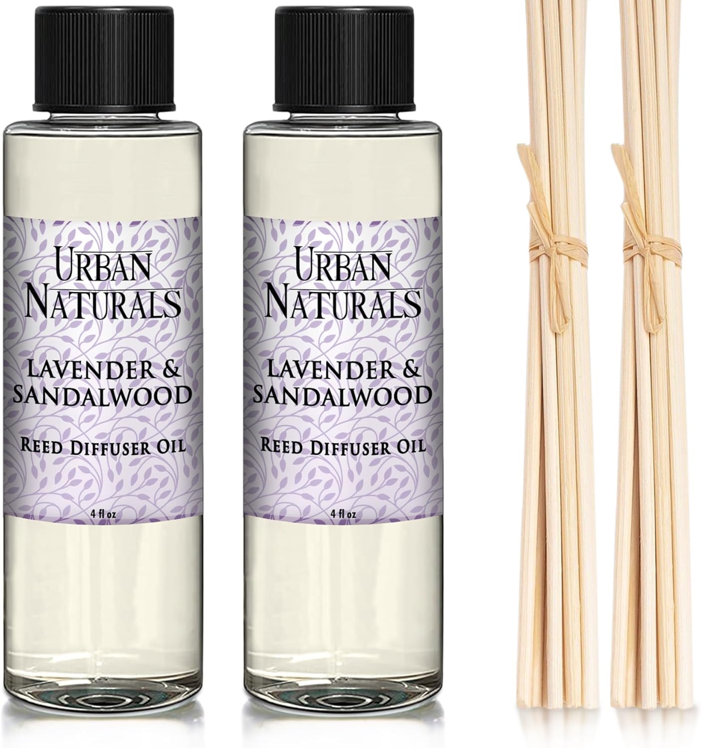Urban Naturals Lavender Sandalwood Reed Diffuser Refill Oil - 4 oz (2 ...