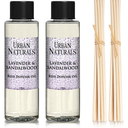 Lavender Sandalwood Reed Diffuser - Urban Naturals